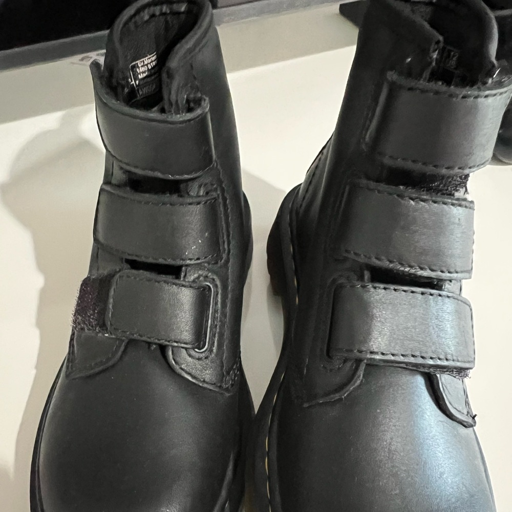 Kids Black Boots